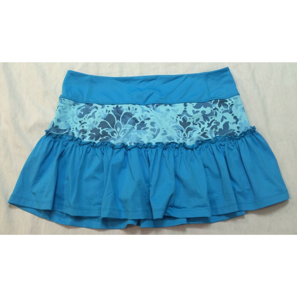 JERDOG ATHLETIC WOMENS PULL ON SKIRT SKORT WITH BUILT SHORTS SIZE L